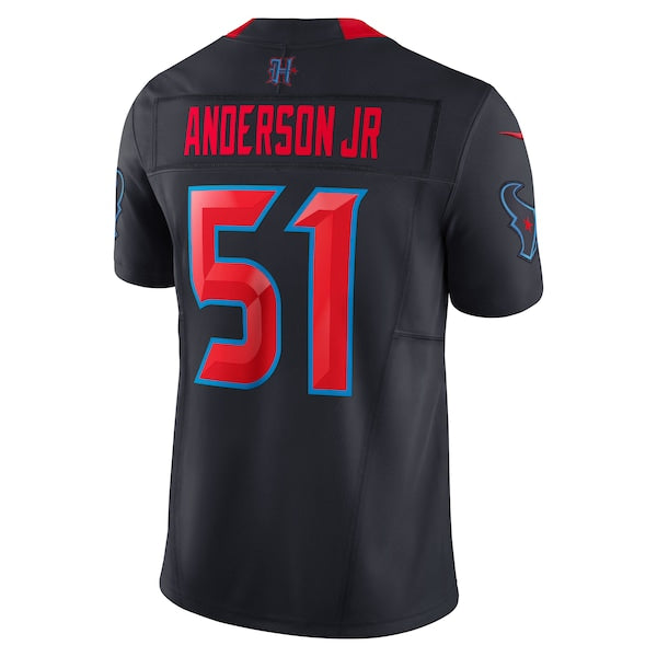 Will Anderson Jr. Houston Texans Nike 2nd Alternate Vapor F.U.S.E. Limited Jersey - Navy