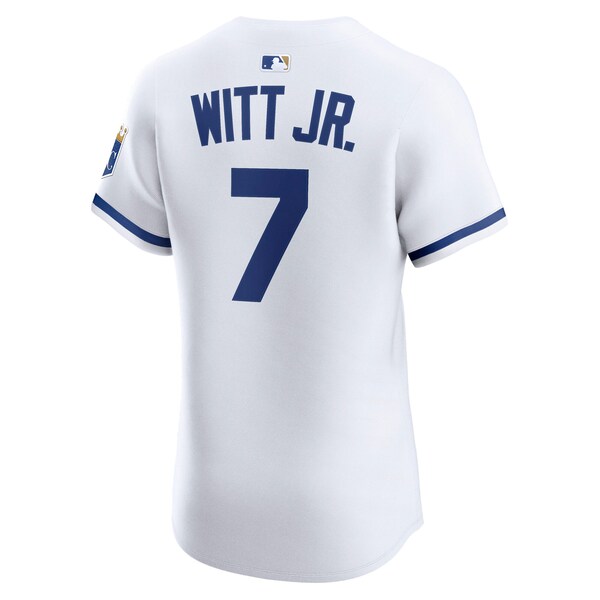 Bobby Witt Jr. Kansas City Royals Nike Home Elite Jersey - White