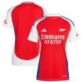 Arsenal adidas Women's 2024/25 Home Replica Jersey – Red