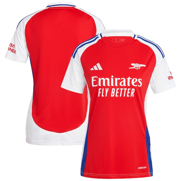 Arsenal adidas Women's 2024/25 Home Replica Jersey – Red