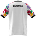 LA Galaxy adidas Youth 2024 Pride Pre-Match Top - White