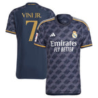 Vinicius Junior Los Merengues adidas 2023/24 Away Authentic Player Jersey - Navy