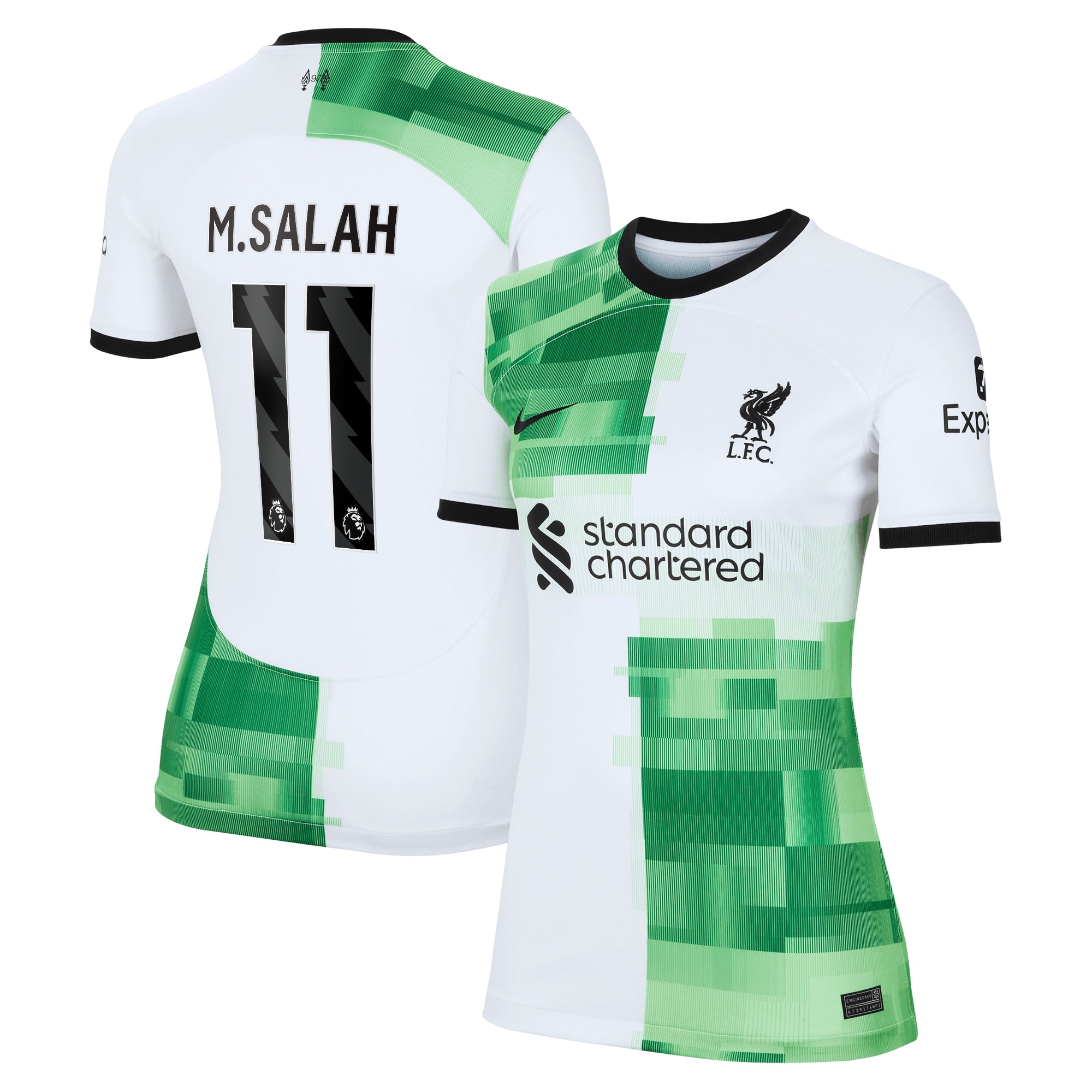 Mohamed Salah Liverpool Nike Women's 2023/24 Home Replica Player Jersey - Red/White