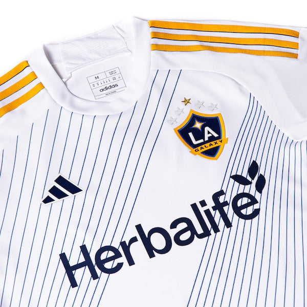 LA Galaxy adidas 2024 Angeleno Kit Authentic Jersey - White