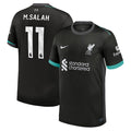 Mohamed Salah Liverpool Nike 2024/25 Away Replica Jersey - Forest Green