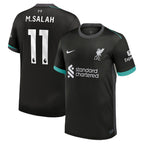 Mohamed Salah Liverpool Nike 2024/25 Away Replica Jersey - Forest Green