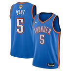 Luguentz Dort Oklahoma City Thunder Nike Unisex 2025 NBA Finals Swingman Jersey - Icon Edition - Blue
