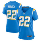 Elijah Molden Los Angeles Chargers Nike Women's  Game Jersey -  Powder Blue