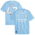 Phil Foden Manchester City Puma 2023/24 Home Replica Player Jersey - Sky Blue