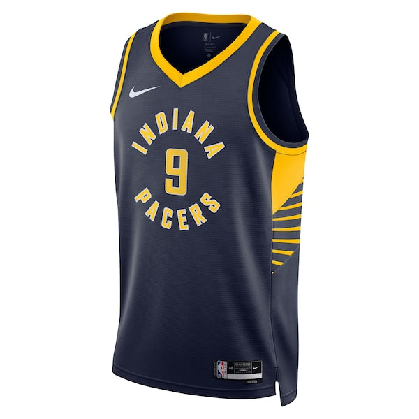 T.J. McConnell Indiana Pacers Nike Unisex 2025 NBA Finals Swingman Jersey - Icon Edition - Navy