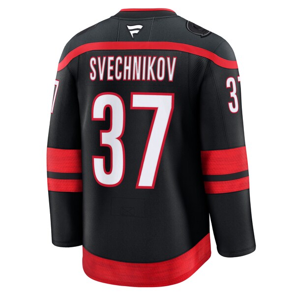 Andrei Svechnikov Carolina Hurricanes  Home Premium Jersey - Black/White
