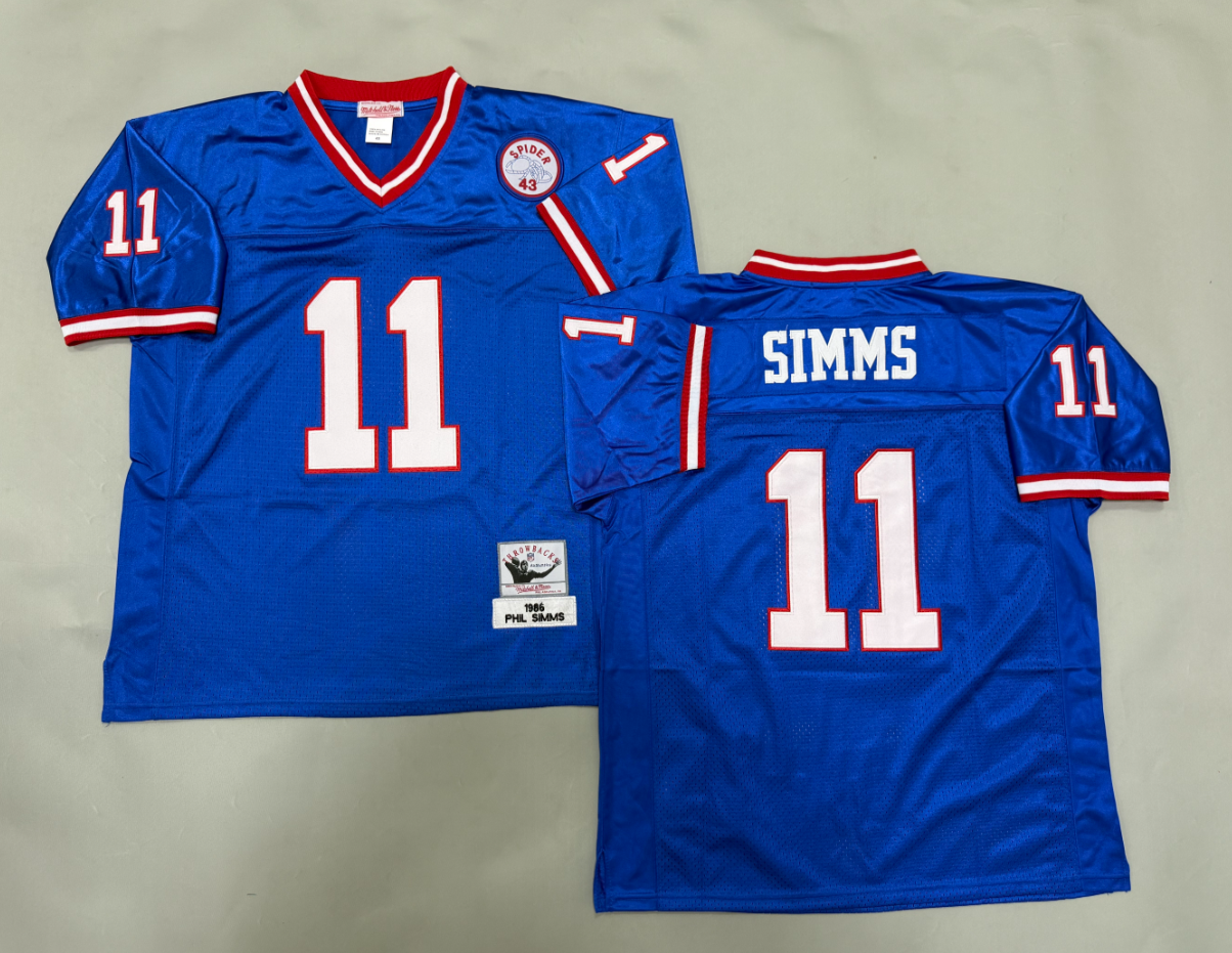 Marcus Allen  New York Giants Authentic Throwback Retired Player Jersey