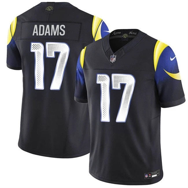 Davante Adams Los Angeles Rams Nike 2025 RIVALRIES Vapor Limited Jersey - Navy