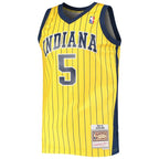 Jalen Rose Indiana Pacers 1999/00 Hardwood Classics Swingman Jersey - Gold