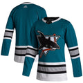 San Jose Sharks adidas 30th Anniversary Authentic Jersey - Teal