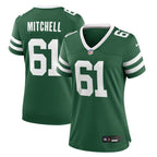 Max Mitchell New York Jets Nike Women's Team Game Jersey - Legacy Green