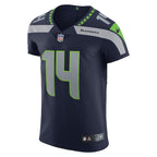 DK Metcalf Seattle Seahawks Nike Vapor Elite Player Jersey - College Navy/Neon Green