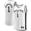 Victor Wembanyama San Antonio Spurs  Youth Fast Break Replica Player Jersey - Association Edition - White/Black