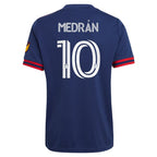 Álvaro Medrán Chicago Fire adidas 2021 Primary Authentic Player Jersey - Navy