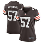 Isaiah McGuire Cleveland Browns Nike Women's Team Game Jersey -  Brown
