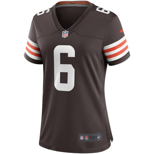 Baker Mayfield Cleveland Browns Nike Women's Game Player Jersey - Brown/White