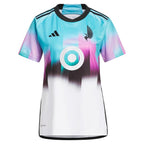 Robin Lod Minnesota United FC adidas Women's 2024 The Northern Lights Kit Replica Jersey - White