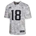 Justin Jefferson Minnesota Vikings Nike Youth 2024 Salute to Service Game Jersey - Arctic Camo