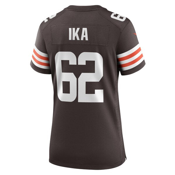Siaki Ika Cleveland Browns Nike Women's Team Game Jersey -  Brown