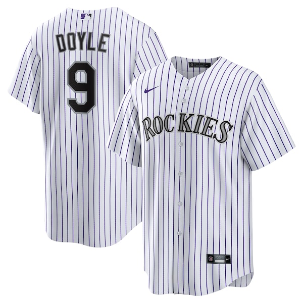 Brenton Doyle Colorado Rockies Nike Home Replica Jersey - White