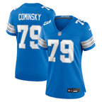 John Cominsky Detroit Lions Nike Women's Team Game Jersey -  Blue