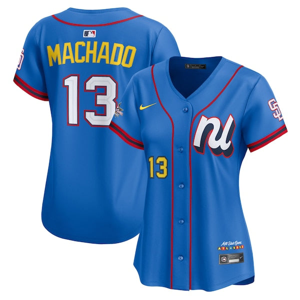 Manny Machado National League Nike Women's 2025 All-Star Edition Limited Player Jersey - Blue