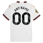 Manchester City Puma 2023/24 Away Custom Authentic Jersey - White