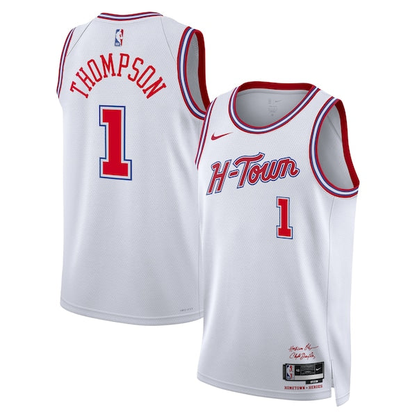 Amen Thompson Houston Rockets Nike Unisex 2025/26 Swingman Jersey - White - City Edition