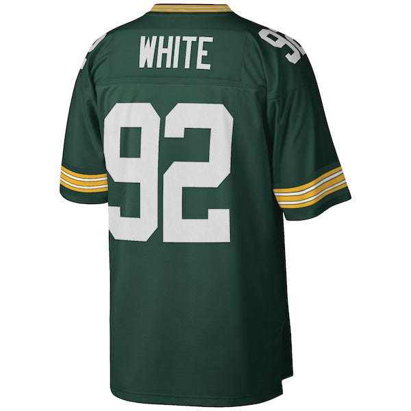Reggie White Green Bay Packers Big & Tall 1996 Retired Player Replica Jersey - Green