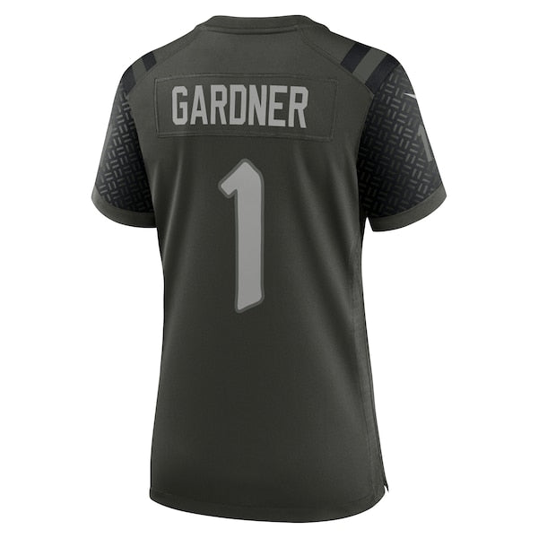Ahmad Sauce Gardner New York Jets Nike Women's 2025 Rivalries Collection Game Jersey - Gotham Green