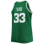 Larry Bird Boston Celtics Big & Tall 1985/86 NBA 75th Anniversary Diamond Swingman Jersey - Kelly Green