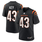 Jaylen Key Cincinnati Bengals Nike Team Game Jersey -  Black