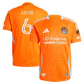 Artur Houston Dynamo FC adidas 2025 Season 20 Authentic Player Jersey - Orange
