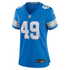 Hogan Hatten Detroit Lions Nike Women's Game Jersey -  Blue