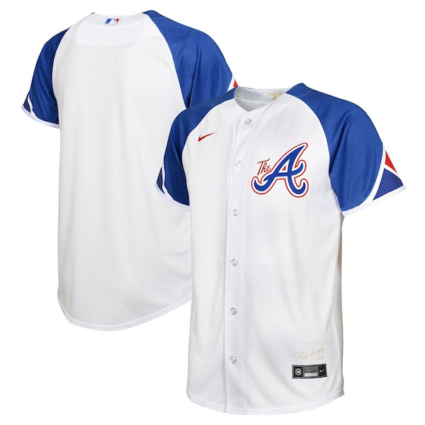 Atlanta Braves Nike Toddler 2023 City Connect Replica Jersey - White