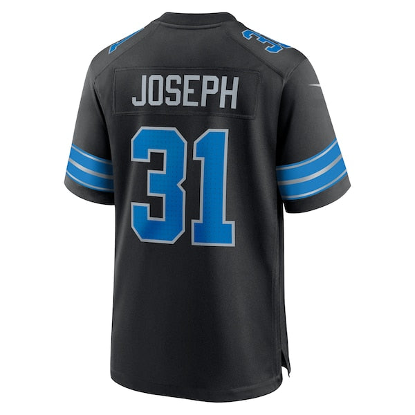 Kerby Joseph Detroit Lions Nike Alternate 2 Game Jersey -  Black