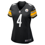 Kyle Allen Pittsburgh Steelers Nike Women's  Game Jersey -  Black