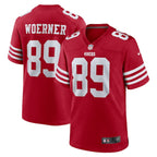 Charlie Woerner San Francisco 49ers Nike  Game Jersey -  Scarlet