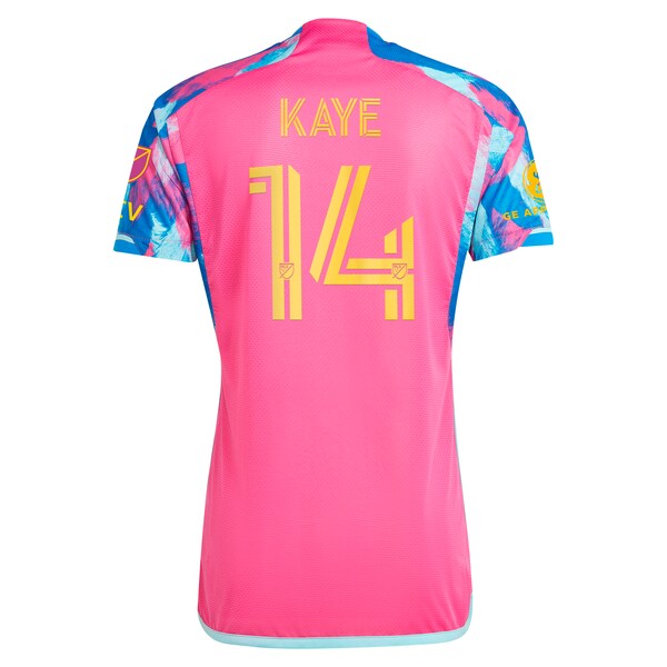 Mark-Anthony Kaye Toronto FC adidas 2024 The Energy Kit Authentic Player Jersey - Pink