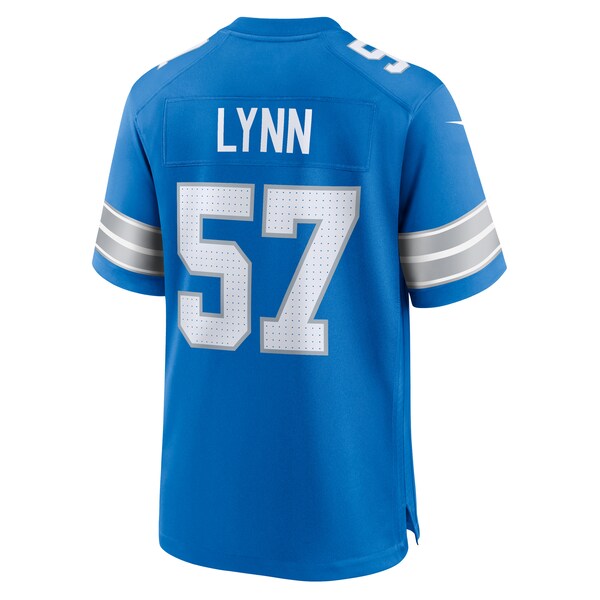 Nate Lynn Detroit Lions Nike Game Jersey -  Blue