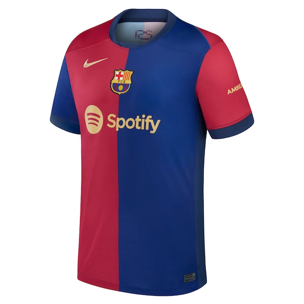 Gavi Barcelona Nike 2024/25 Home Replica Player Jersey - Royal
