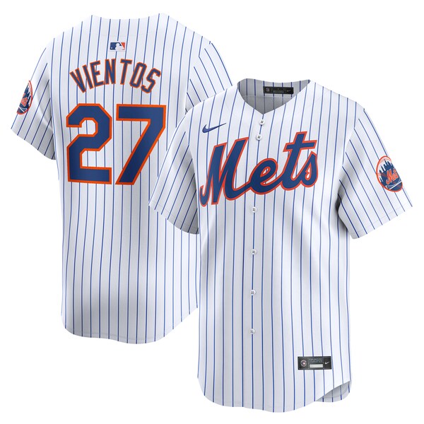 Mark Vientos New York Mets Nike Home Limited Player Jersey - White