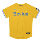 Rafael Devers Boston Red Sox Nike Preschool City Connect Limited Player Jersey - Gold