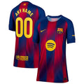 Barcelona Nike Youth 2025/26 Home Replica Custom Jersey - Blue