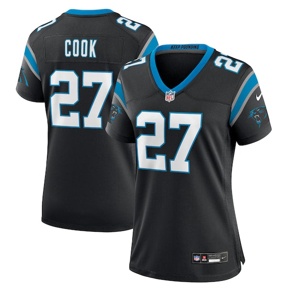 Alex Cook Carolina Panthers Nike Women's  Game Jersey -  Black